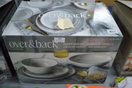 *Over & Back Dinnerware