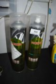 *Two Tin of Simoniz Back o Black Tyre & Trim Spray