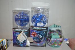 *Two Lumis Sphere Floating Orbs and a Bitsy Digita