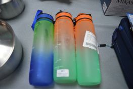 *Three Tritan Water Bottles