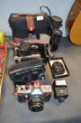 Assorted Cameras and Accessories