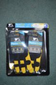*Two Pairs of Well Lemont Hydro Hide Leather Work Gloves Size: L