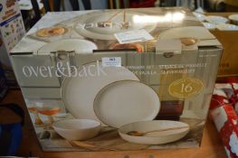 *Over & Back Dinnerware