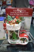 Santa Musical Christmas Boot