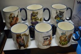 *Six Signature Animal Mugs