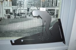 Decorative Golfer Hanging Basket Bracket