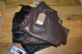 *Five Hilary Radley Faux Leather Trousers