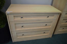 Three Drawer Bedroom Chest