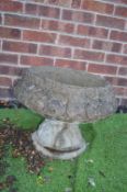 Vintage Style Stone Plant Pot