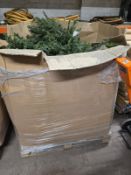 *Pallet of Christmas Trees etc. (salvage)