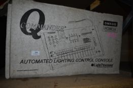 *Q Commander Automated Lighting Control Console