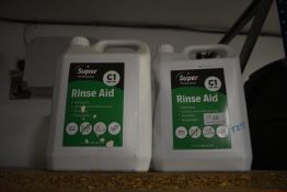 2x 5L of Rinse Aid