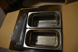 Adexa Countertop Double Basket Fryer