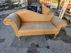 Leather Chaise Longue