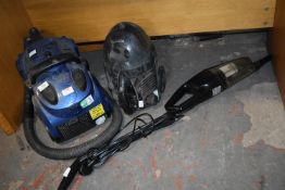 Three Assorted Vacuums