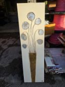 Wall Decor of Honesty Plant (or Pickled Onions)