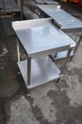 Stainless Steel Preparation Table with Undershelf 90x60x60cm
