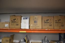 Quantity of Assorted Takeaway Containers Including Paper Cups, Food Containers, etc.