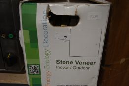 Box of Decorative Stone Veneer