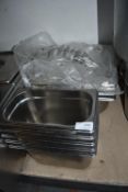 Quantity of Assorted Bain Marie Inserts
