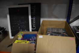 Quantity of Assorted Signs, Letters, etc.