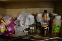 Contents of Shelf to Include Assorted Sauces, and Marshmallows