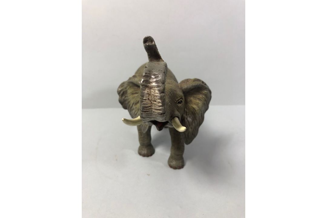 Statue of an Elephant in cold painted bronze approximately 20cm high - Image 7 of 10