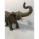 Statue of an Elephant in cold painted bronze approximately 20cm high - Image 2 of 10