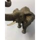 Statue of an Elephant in cold painted bronze approximately 20cm high - Image 8 of 10