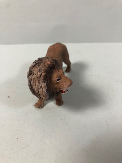 Cold painted bronze figure of a Lion approximately 9cm - Image 3 of 6