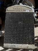 A Kohler USA pre-war brass radiator.