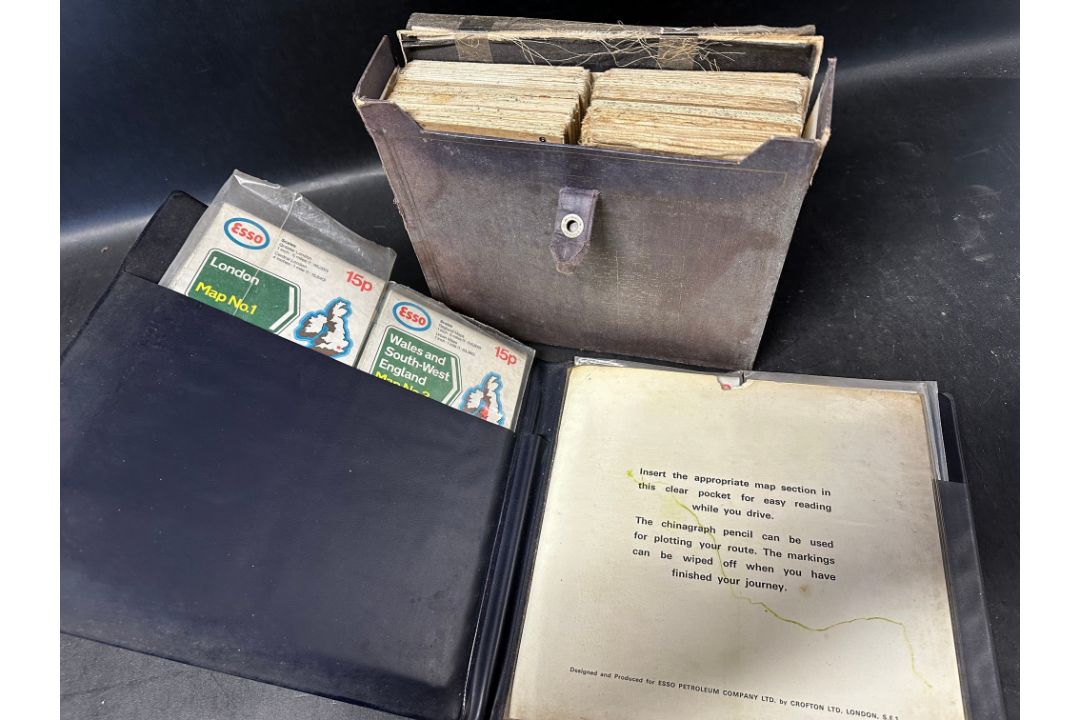 An autojumbler's lot including a car accessory mascot, Esso maps, Ordnance Survey Maps of England - Image 4 of 4
