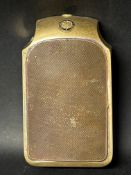 A Vauxhall Motors Ltd cigarette box in the form of a car radiator, 6 1/4 x 4