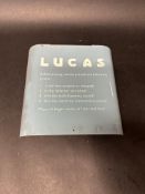 A Lucas iron lamp check cover, 11 x 9 1/2