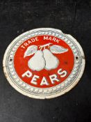 A Pears enamel advertising sign plaque, 7