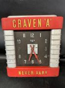 A Craven 'A' Never Vary Smith Sectric wall clock, 12 3/4 x 14 1/2