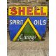 A Shell Spirit Oils Garage enamel advertising sign, 48 x 48". - Image 1 of 2