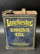 A Lanchester Engine Oil can, 11
