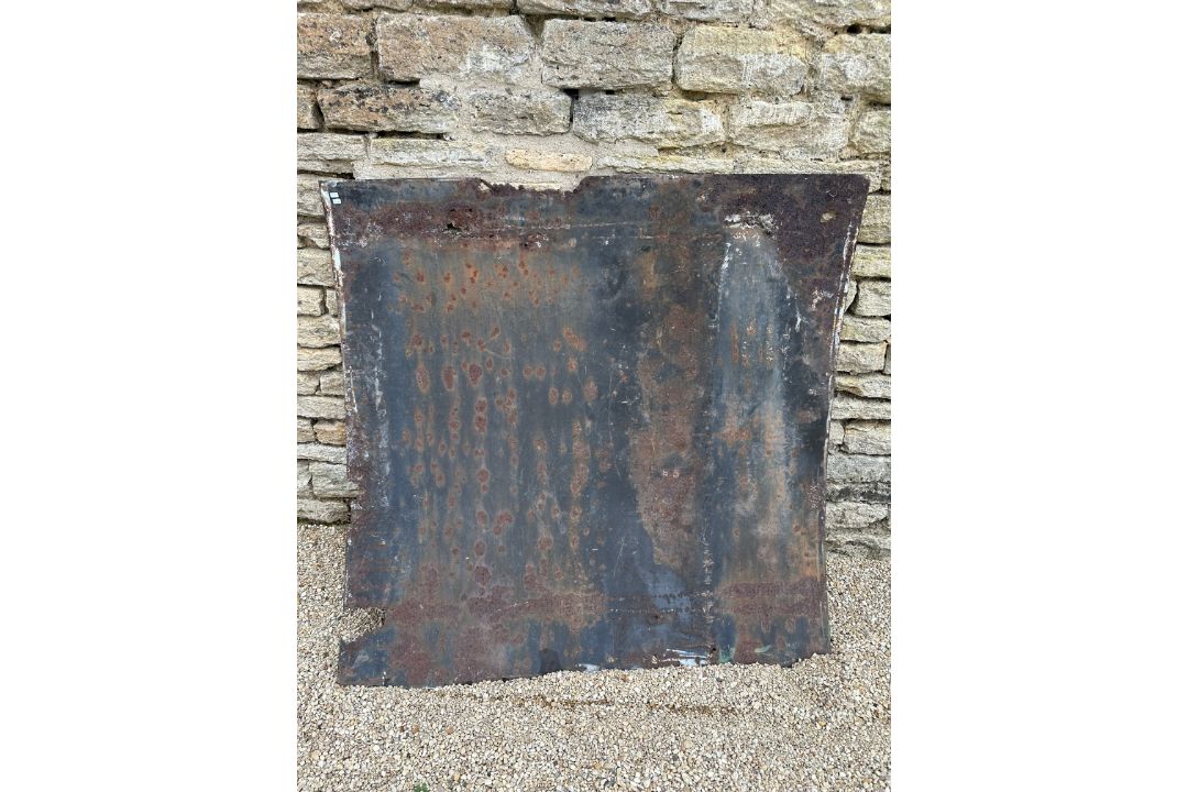 A Shell Spirit Oils Garage enamel advertising sign, 48 x 48". - Image 2 of 2