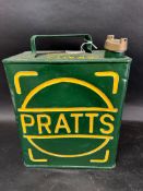 A Pratts two gallon can with correct cap, Valor 7'34.