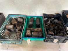 A selection of magnetos and distributors (three boxes).