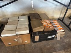 A large quantity of new old stock 6/12 volt bulbs including Kayex etc. (three boxes).