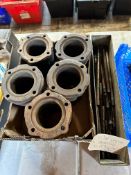 Five JAP engine barrels and a selection of push-rods (two boxes).