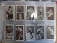 Motoring/Transport Cigarette Card Collection. Two albums holding clear plastic sleeves of motoring