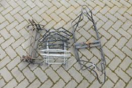 Ten various bicycle stands (10).