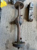 A Rover P1 rear axle.