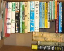 A box of general motoring history literature, to include Brooklands by Bill Boddy (2st editions),