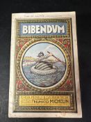 A rare Michelin publication titled 'Bibendum', dated 1922, beautifully illustrated throughout.