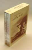 Bentley Motors 'On The Road', a two volume set with a slip case. A reprint of the 13 rare 1930s