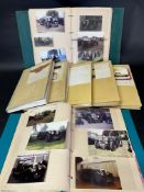 A quantity of scrap books and folders of vintage cars including Bentley, Rolls-Royce, Lanchester